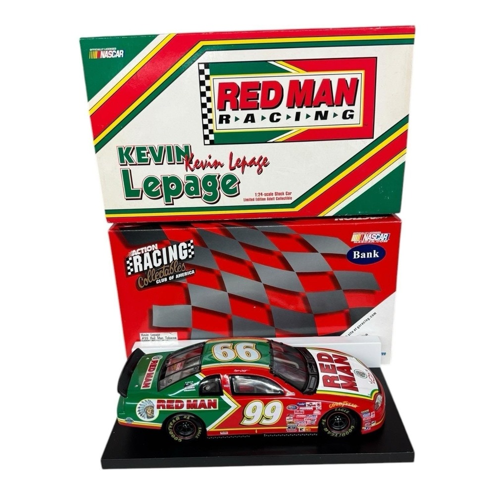 Kevin LePage Redman Tobacco Action‎ 1/24 Racing Bank 1 of 2000